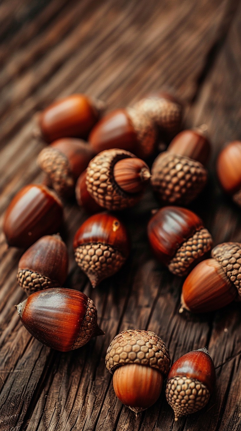 Free Autumn Acorn Collection Image - Acorns, Hazelnuts, Autumn ...