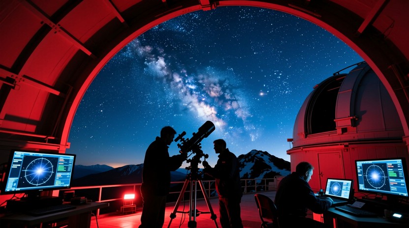 Observing Stars Lab Free Astronomers observing stars Image - Observatory, Astronomy, Stars ...