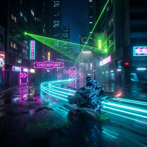 Cyber Racing Free Neon Racing Fury Image - Cyberpunk, Futuristic, Racer | Download ...