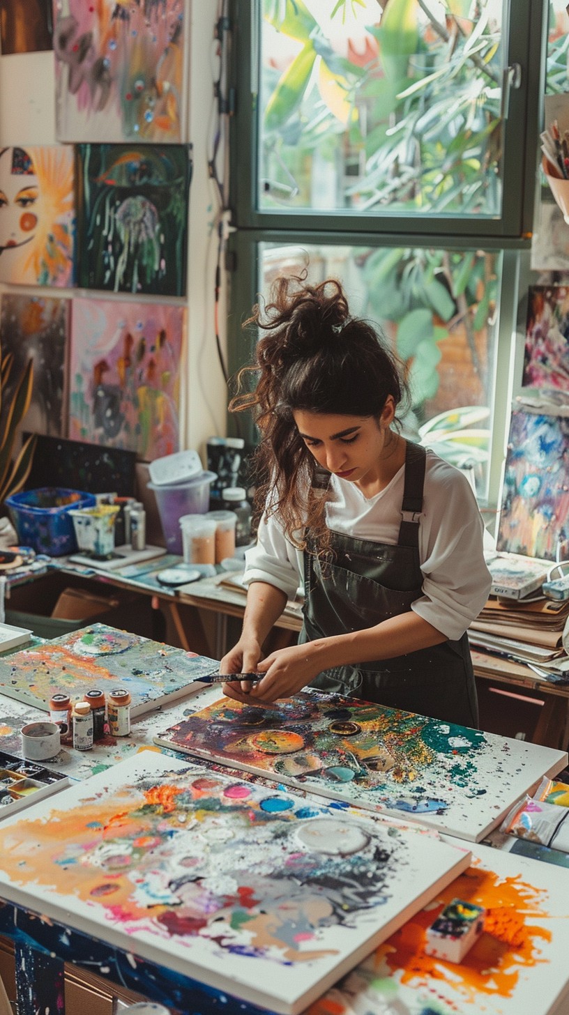 Free Artist Creating Art Image - Artist, Painting, Studio | Download at ...
