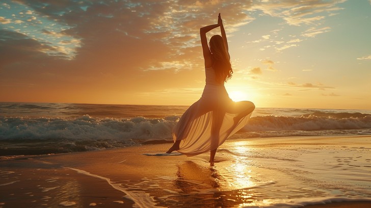 Free Sunset Yoga Pose Image - Sunset, Yoga, Silhouette | Download at ...