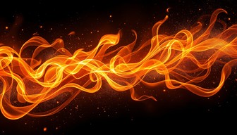 Free Dancing Fire Ribbons Image - Fire, Flame, Orange | Download at ...