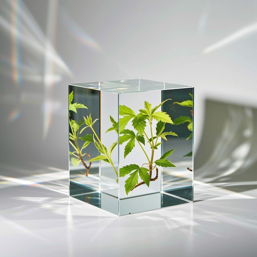Free Botanical Glass Cube Image - Glass, Cube, Botanical | Download at ...
