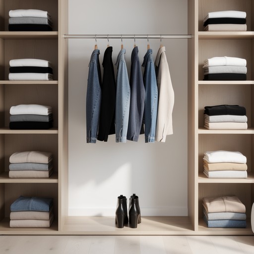 Wardrobe Display Methods Free Minimal Wardrobe Display Image - Minimal, Wardrobe, Rack ...