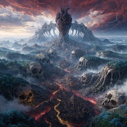 Mistical Titans Free Living Titan Landscape Image - Fantasy, Landscape, Titan ...