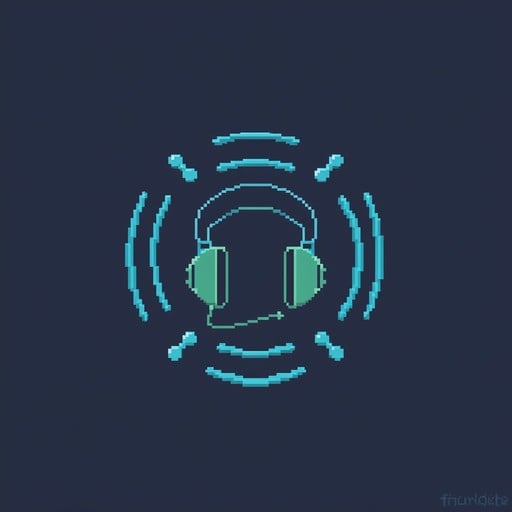Free Digital Audio Waves Image - Headphones, Audio, Pixel | Download at ...