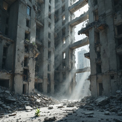 Fragmented High Rise Building Free Resilient Concrete Tower Image - Demolition, Concrete, Tower ...