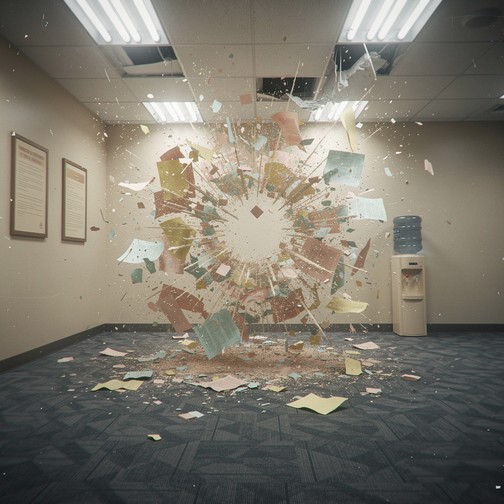 Office Explodes Free Frozen Office Explosion Image - Explosion, Frozen, Office ...