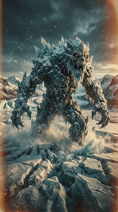 Free Frozen Giant Rises Image - Monster, Ice, Frozen | Download at ...