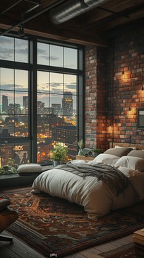 Free Urban Bedroom View Image - Bedroom, Urban, Cozy | Download at ...