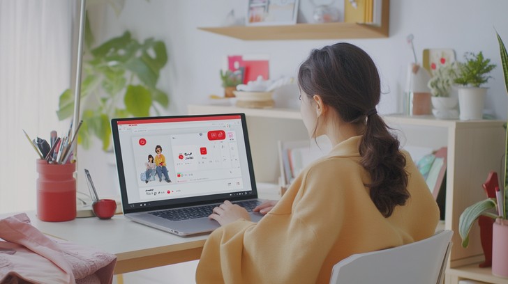 Watch Video Using A Computer Free Online video watching Image - Woman, Laptop, Watching | Download ...