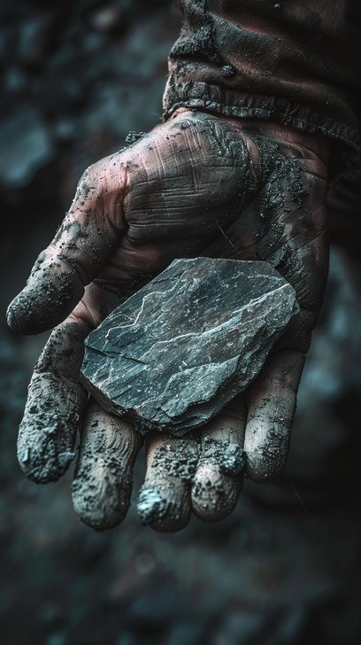 Read With Stone Rough Free Holding Rough Stone Image - Hand, Rock, Stone | Download at StockCake