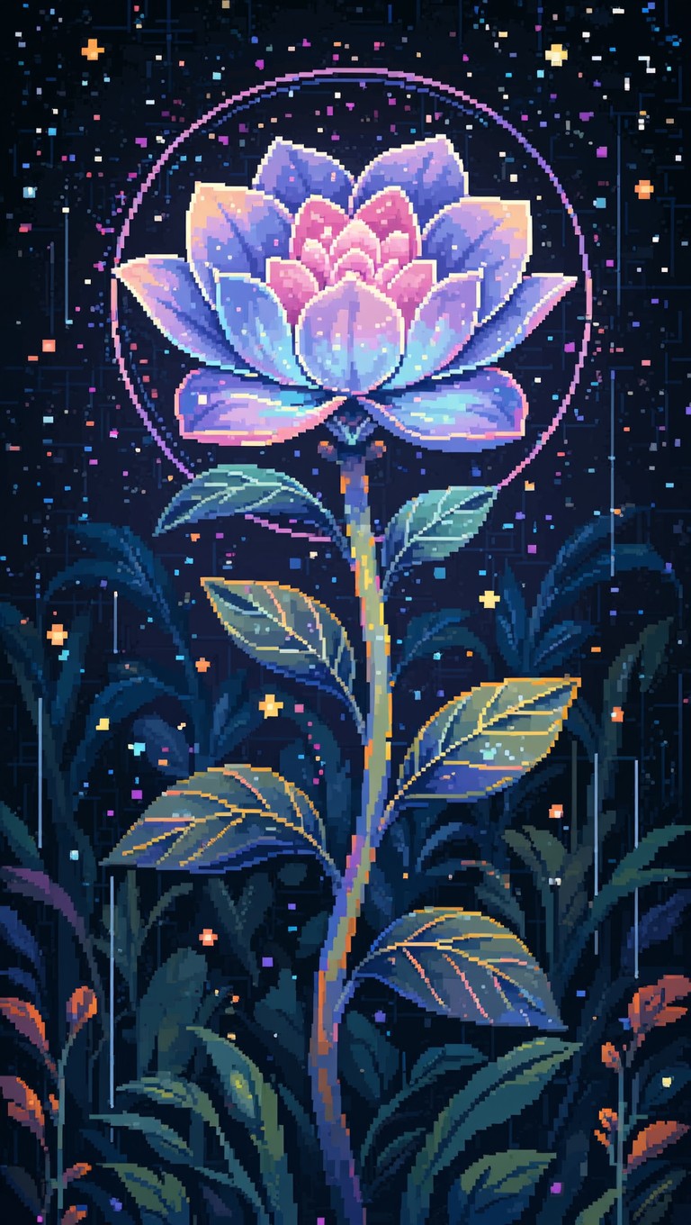 Download Glowing Magical Bloom Image - Flower, Magical, Glowing | StockCake