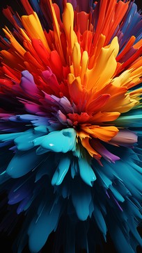 Colorburst Image Free Explosive Color Burst Image - Abstract, Vibrant, Explosion ...