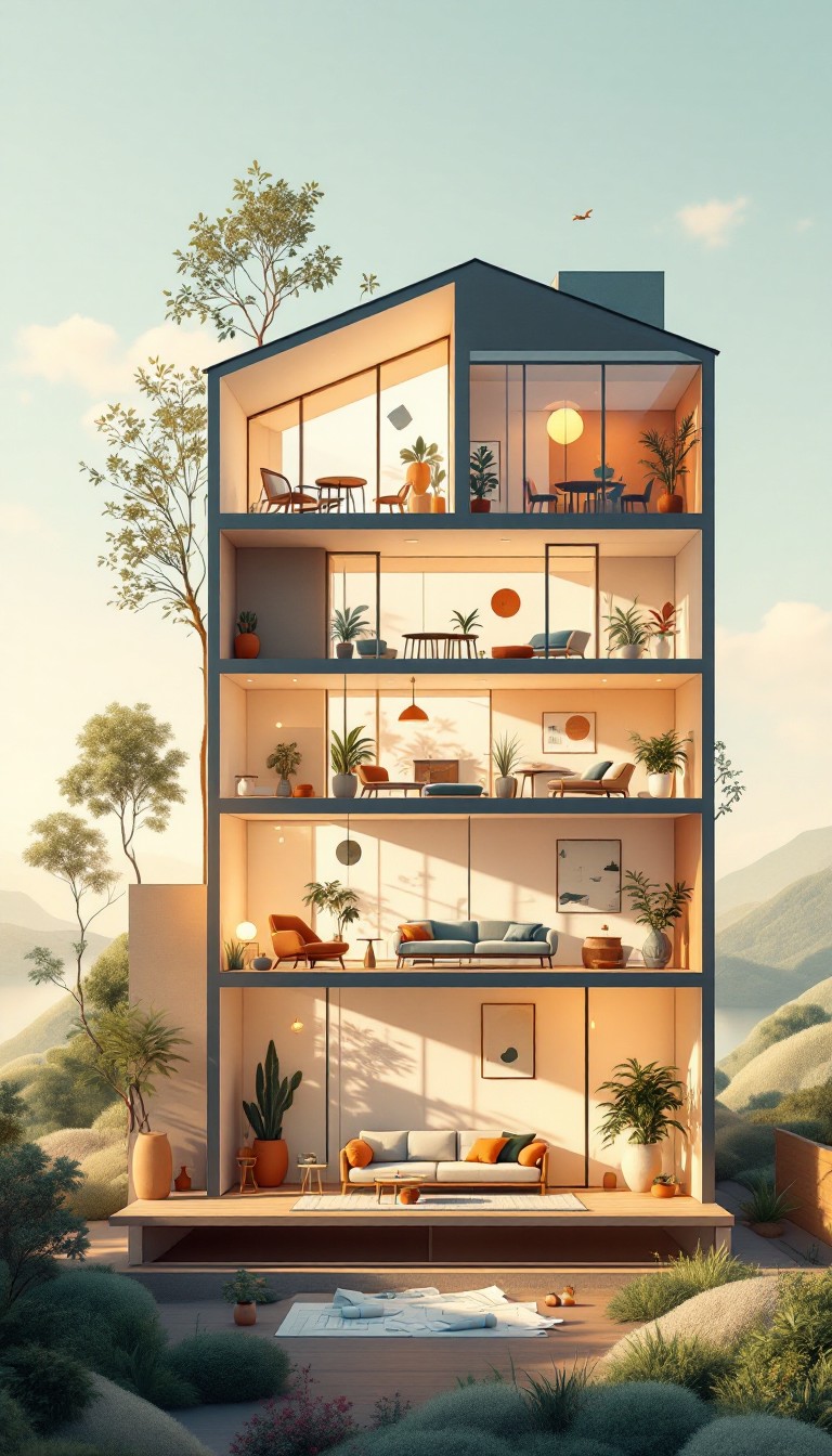 Free Floating Minimalist Home Image - Architecture, Minimalist, Modern ...