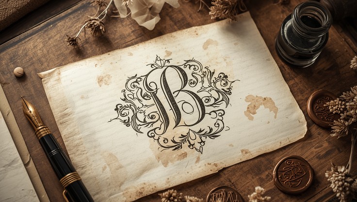 Free Vintage Monogram Elegance Image - Monogram, Vintage, Antique ...