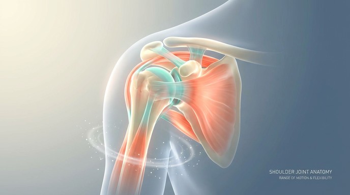 Shoulder Complex Background Free Shoulder Anatomy Visualization Image - Shoulder, Anatomy, Joint ...