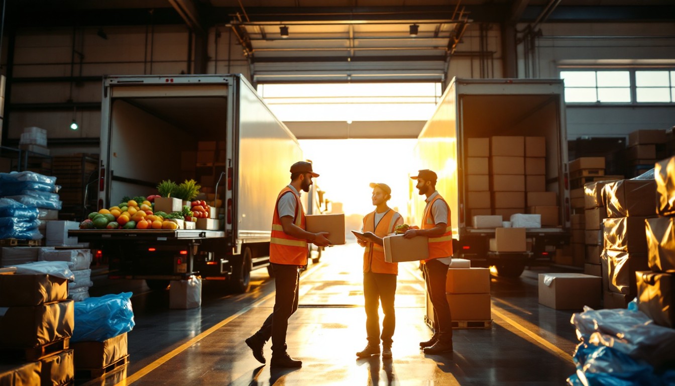 Free Dawn Delivery Operations Image - Warehouse, Logistics ...
