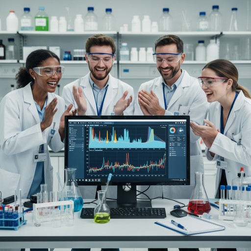 Lab Recipients Free Joyful Scientific Celebration Image - Scientist, Celebration ...