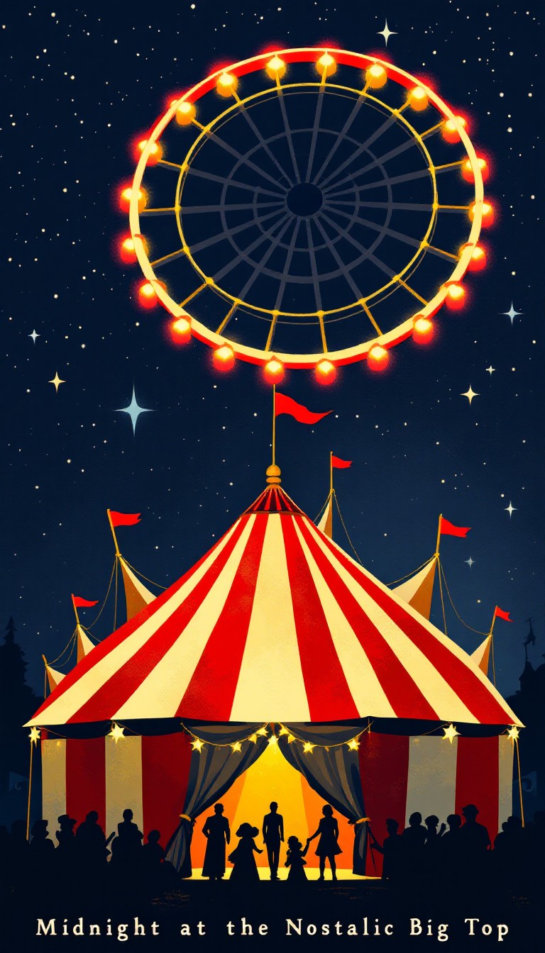 Free Midnight Circus Magic Image - Circus, Vintage, Carnival | Download ...
