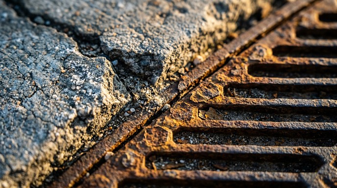 Concrete Rusted Material Free Rusted Concrete Geometry Image - Rust, Concrete, Abstract ...