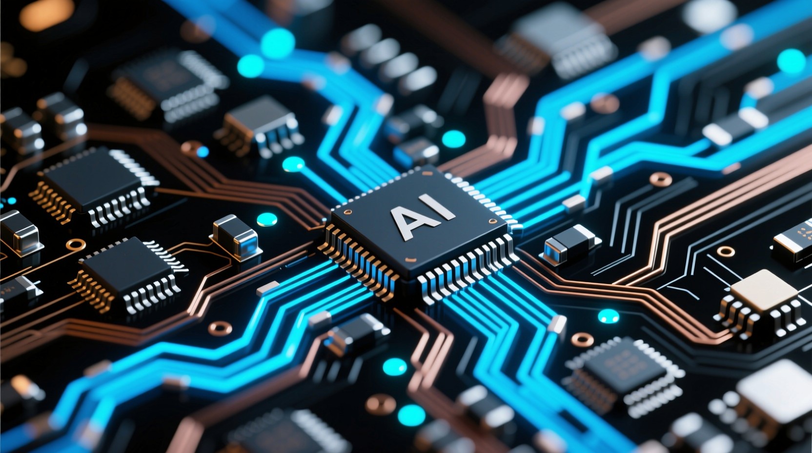 Free Intelligence In Silicon Image - Circuit, Microchip, Blue ...