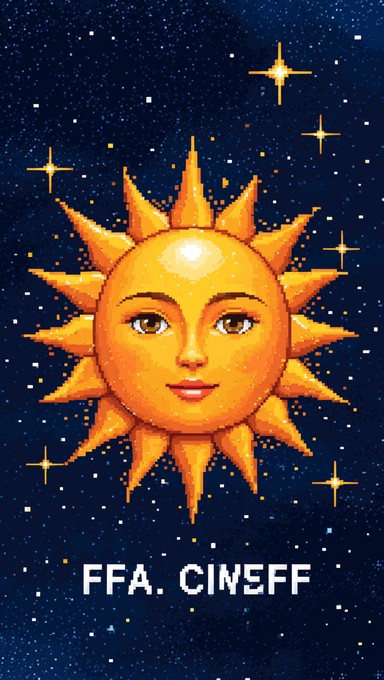 Free Minimalist sun beam Image - Sun, Minimalist, Pixel | Download at ...