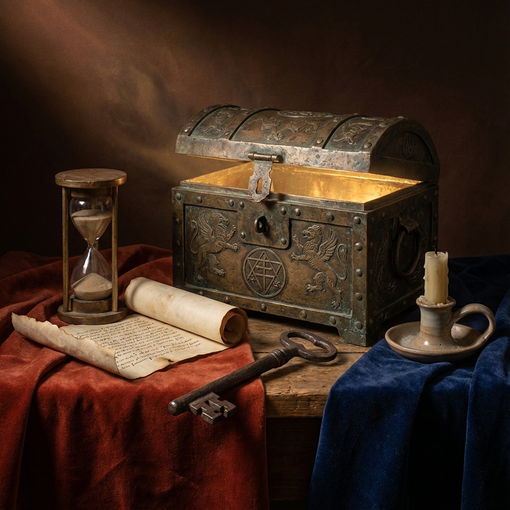 Free Mysterious Golden Treasure Image - Treasure, Chest, Ancient ...