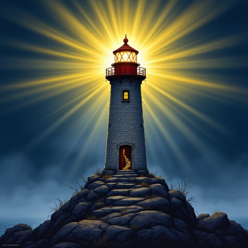 Free Beacon Through Darkness Image - Lighthouse, Beacon, Pixel ...