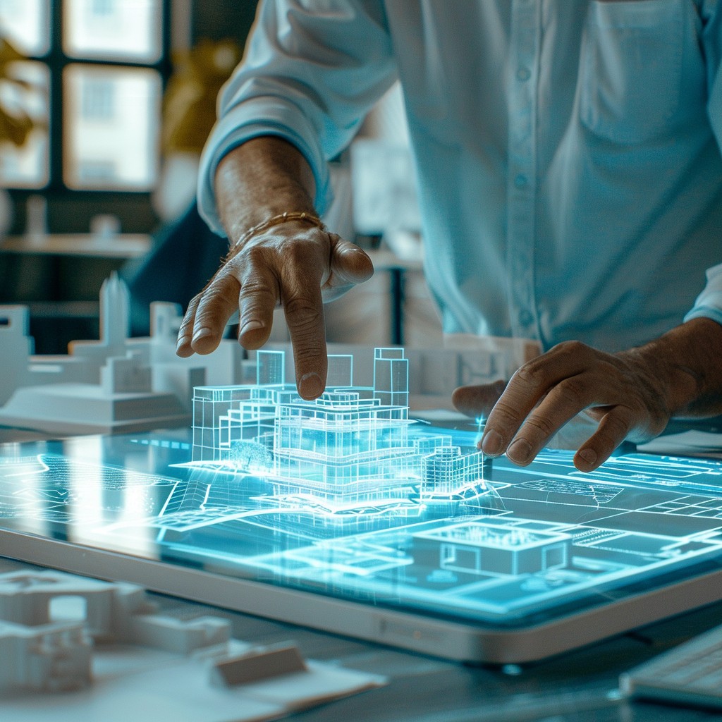 Free Interactive Design Table Image - Hologram, Technology ...
