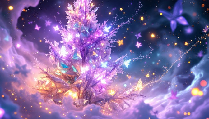 Magic Tree Centerpiece Free Magical Crystal Tree Image - Magical, Enchanted, Tree | Download ...
