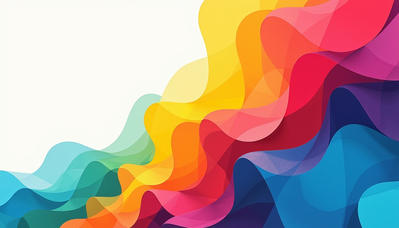 Free Vibrant Color Cascade Image - Colorful, Vibrant, Geometric ...