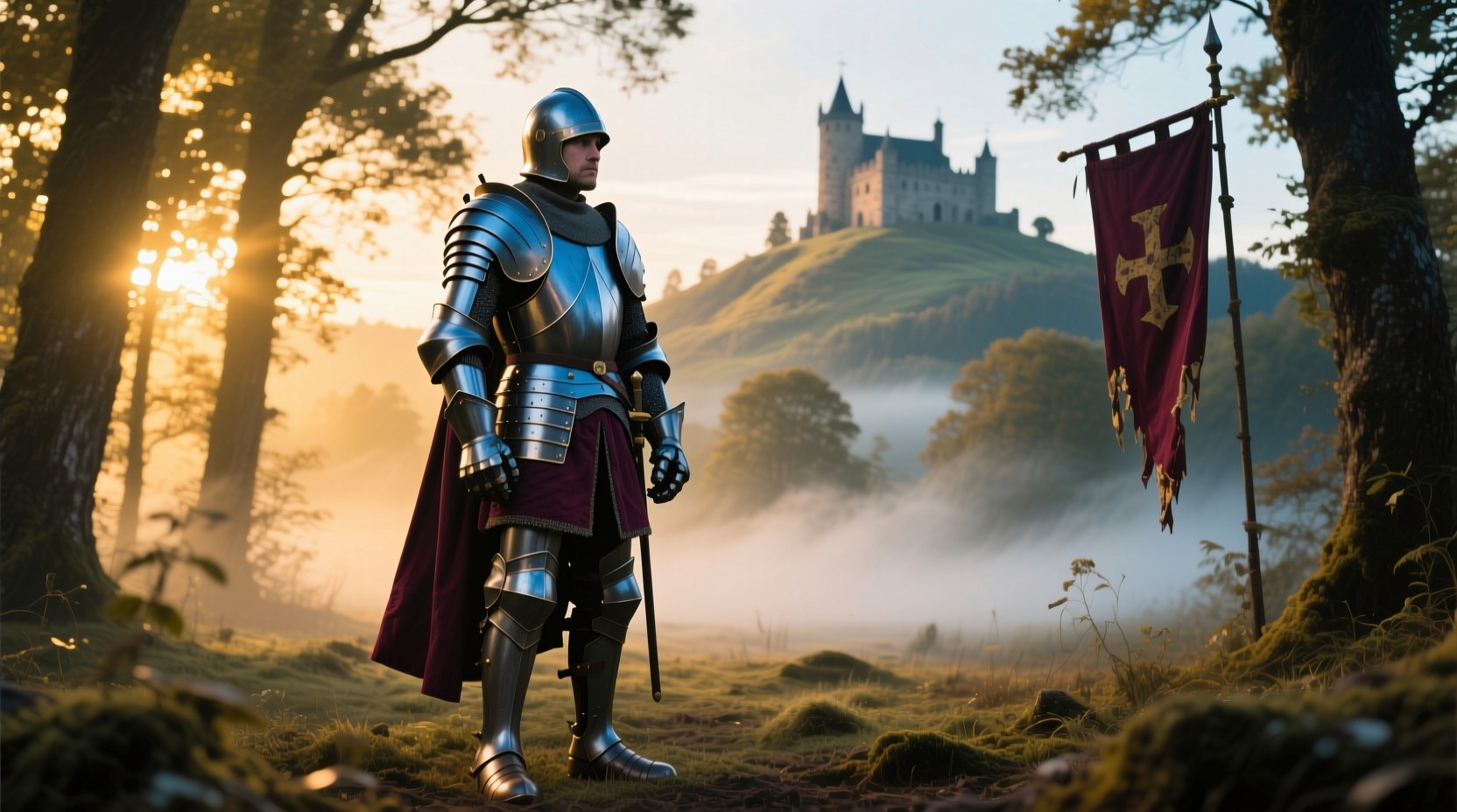 Free Knight at Dawn Photo - Knight, Medieval, Armor | Download at StockCake