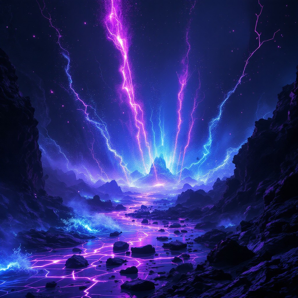 Free Electric Storm Rising Image - Lightning, Purple, Neon | Download ...