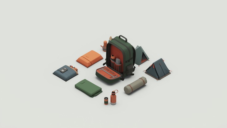 Free Adventure Gear Ready Image - Backpack, Pixel, Art | Download at ...