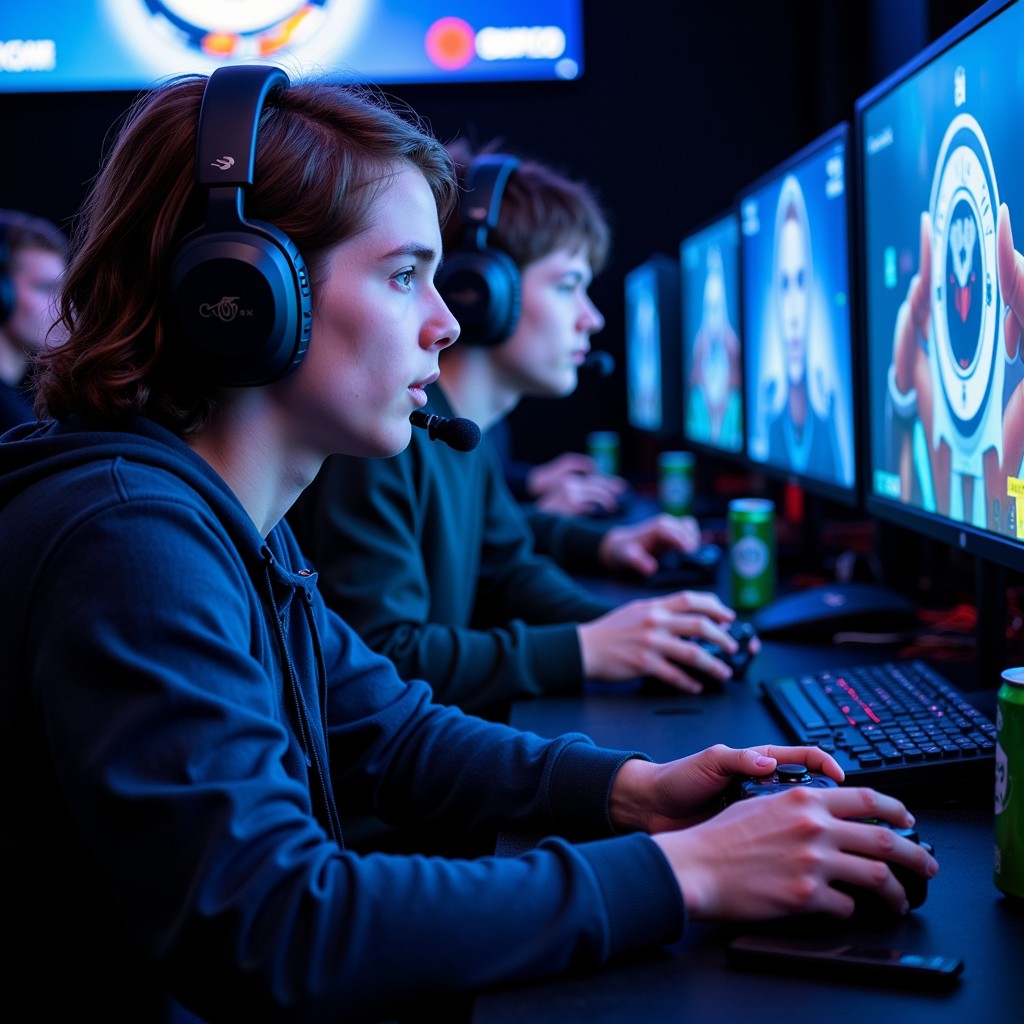 Free Competitive Gaming Focus Image - Gaming, Esports, Competition ...