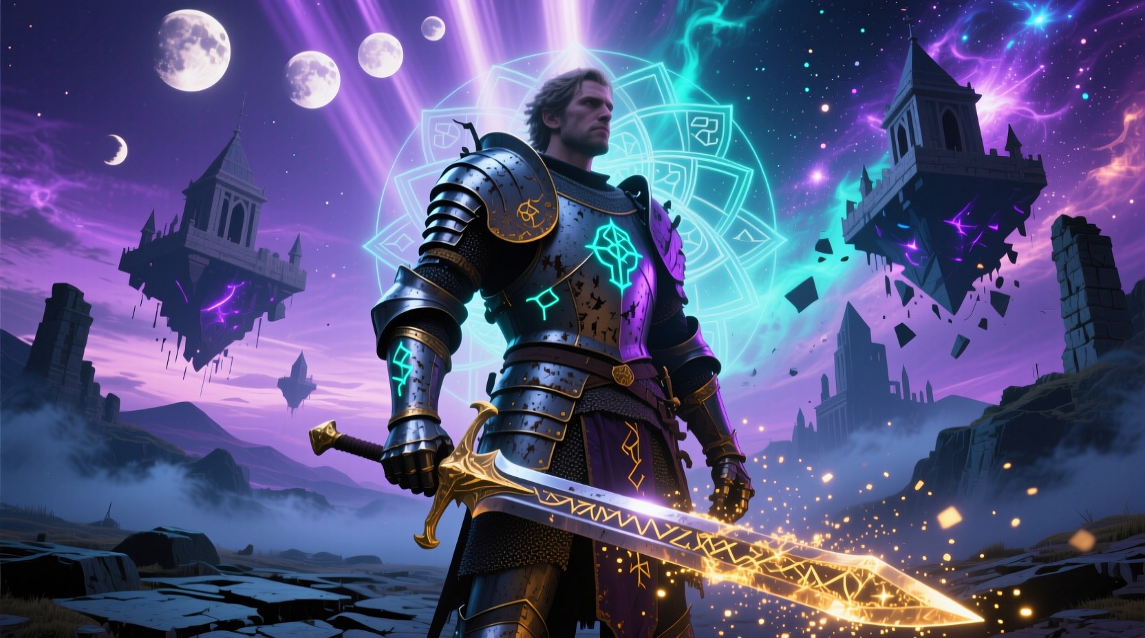 Free Cosmic Knight Warrior Image - Warrior, Knight, Armor | Download at ...