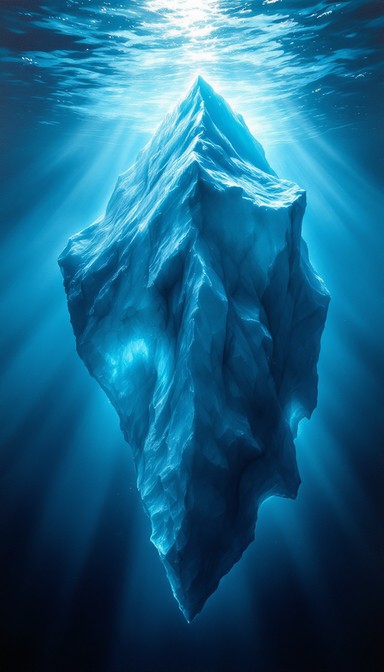 Free Majestic Underwater Iceberg Image | Download at StockCake