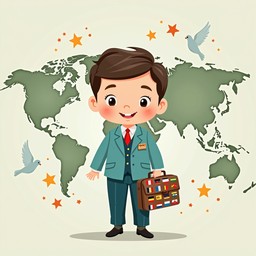 Free Little Global Ambassador Image - Diplomat, Child, Global ...