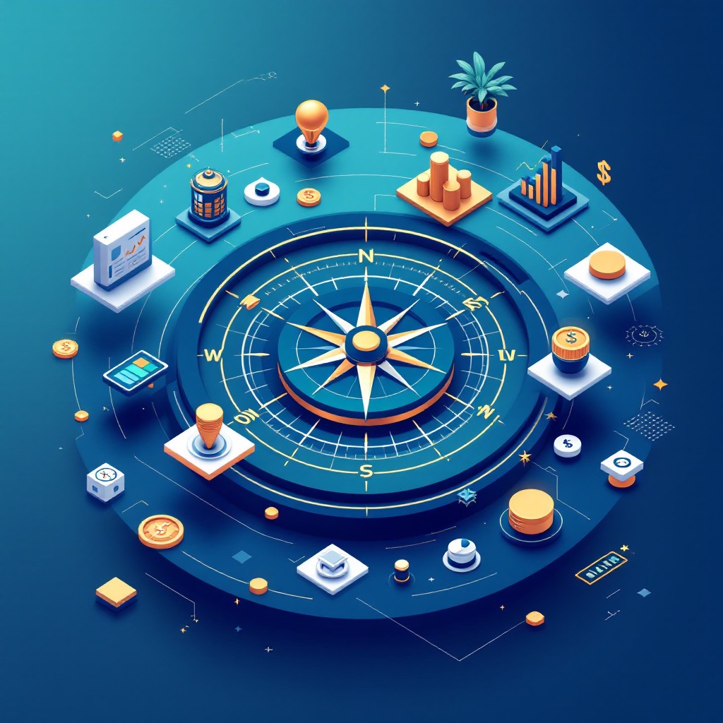 Free Navigate Financial Success Image - Compass, Investment, Portfolio ...