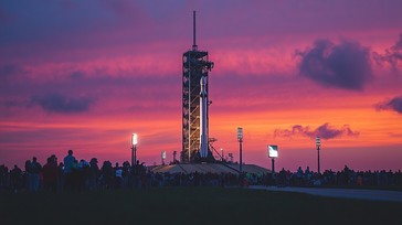 Free Sunset Rocket Launch Image - Sunset, Rocket, Launch | Download at ...