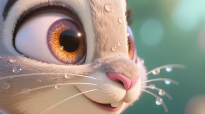 Free Amber Bunny Gaze Image - Bunny, Rabbit, Animated | Download at ...