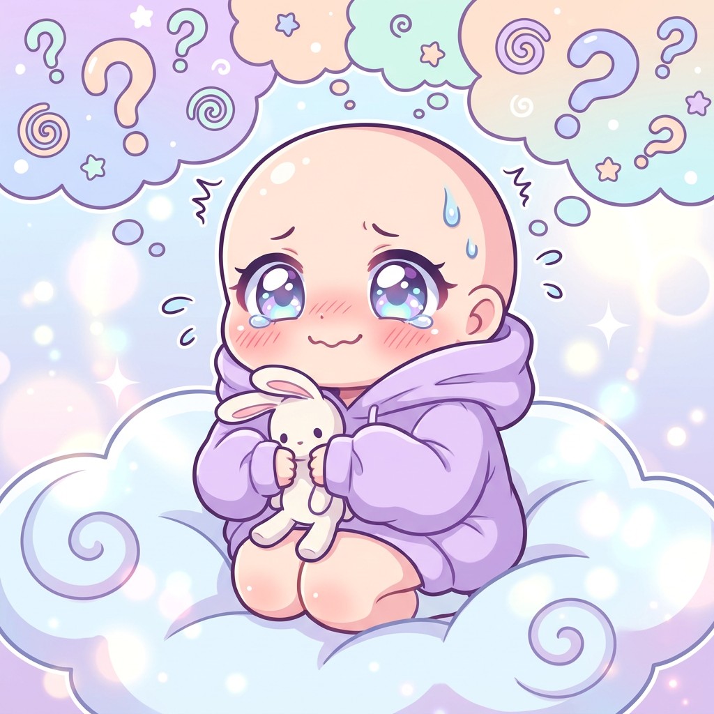 Download Worried Chibi Girl Image - Chibi, Kawaii, Anime | StockCake