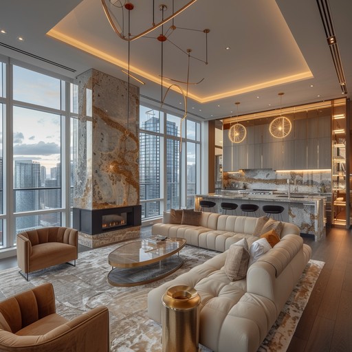 Curated visual reference: Visual Reference: Free Luxurious Urban Living Image Modern Urban Home