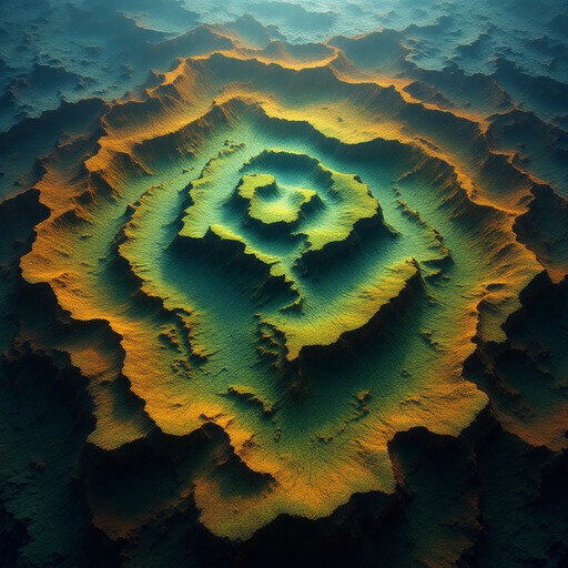 Free Topographic Golden Rose Image | Download at StockCake