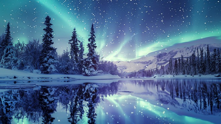 Free Aurora Winter Magic Image - Aurora, Winter, Snow | Download at ...