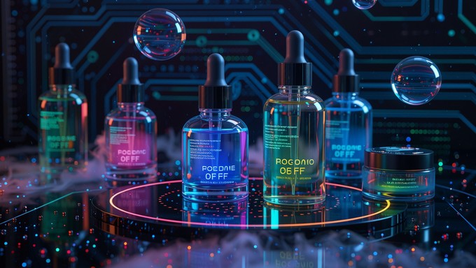 Pyropunk Cosmetics Free Cyberpunk Beauty Elixirs Image - Skincare, Cyberpunk, Neon ...