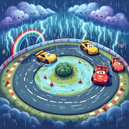 Free Racing Through Rain Image - Racing, Cars, Storm | Download at ...