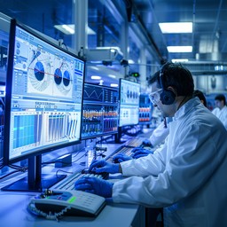 Computer Lab International Monitor Free Lab Monitoring Activity Image - Laboratory, Scientists, Technology ...