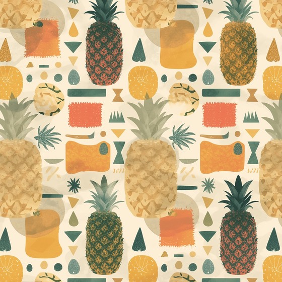 Free Tropical Pineapple Pattern Photo - Pineapple, Pattern, Tropical ...